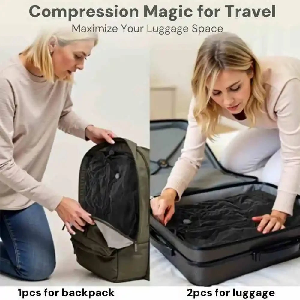 Vacuum Storage Bag Empty Bags for Clothes, for Large Clothes Storing Compression pack Empty Bag Travel vacuum Storage bags
