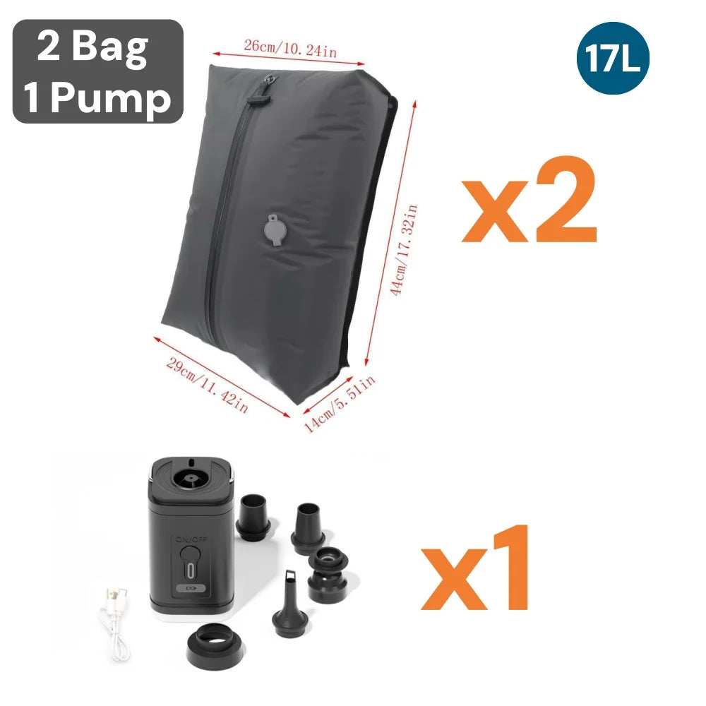 Vacuum Storage Bags Empty Bags for Clothes vacuum bag Compression pack vacumed Travel clothes bag air suction storage bag