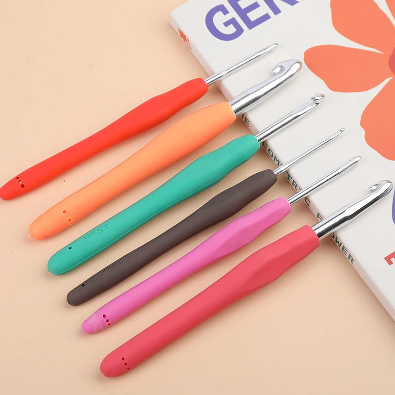 Fenrry Crochet Hooks Set Crochet Large-Eye Blunt Yarn Weave Knitting Needles Kit Needle Set Weave Craft Tools With Bag