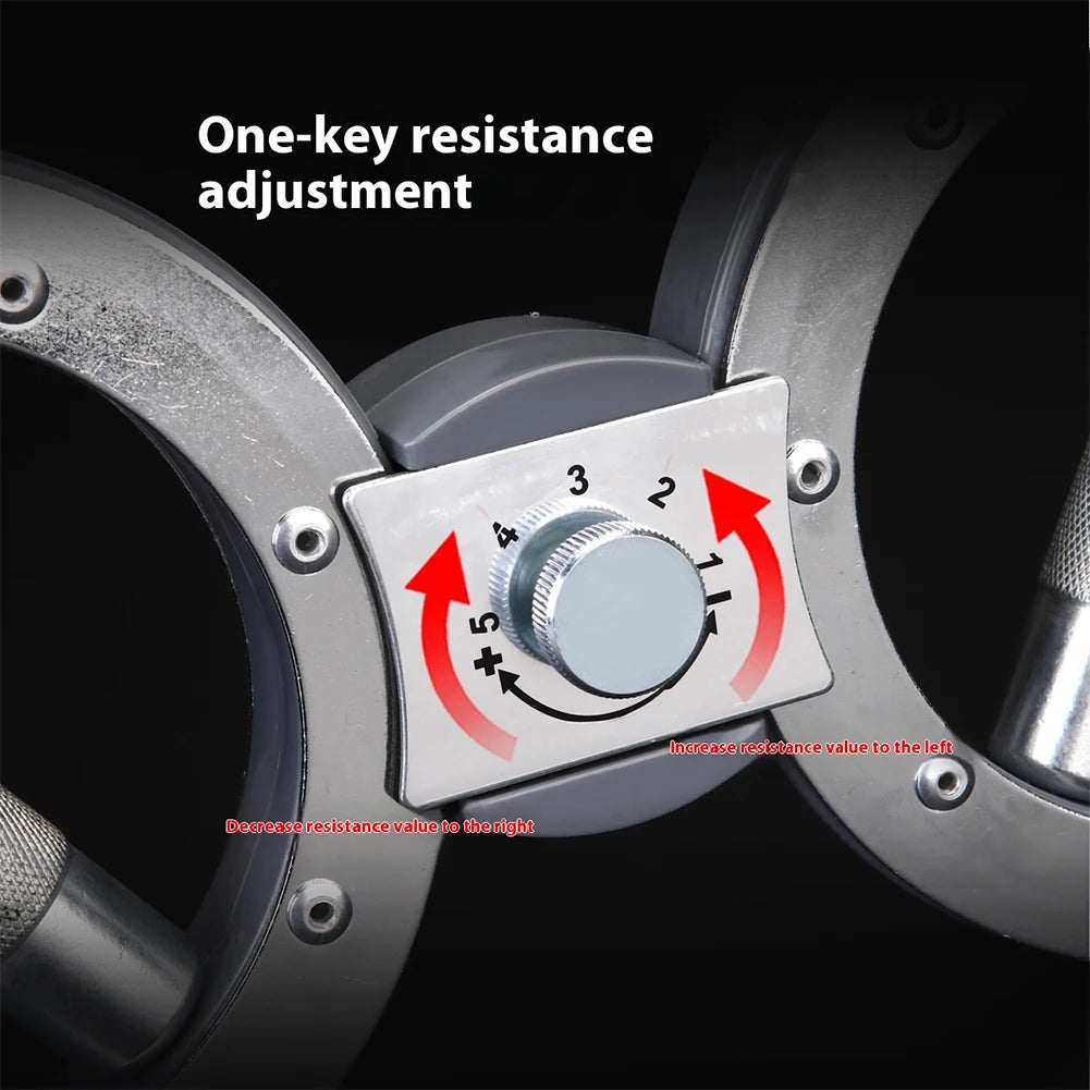 Burn Machine Resistance Adjustable Arm Workout Equipment Grip Strength Trainer for Home and Gym Workouts and Rehabilitation