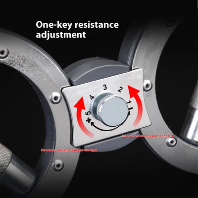 Burn Machine Resistance Adjustable Arm Workout Equipment Grip Strength Trainer for Home and Gym Workouts and Rehabilitation