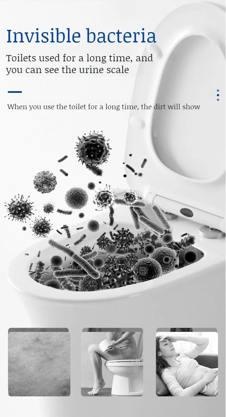 Toilet Bowl Cleaner Automatic Toilet Bowl Cleaner Disinfecting Deodorizing Household Descaling