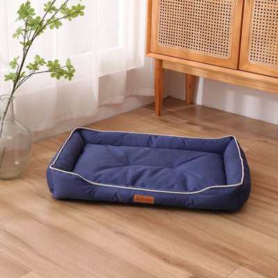 Waterproof Dog Bed 600D Oxford Pet Dogs Beds for All Seasons Thickened PP Cotton Filling Bite-resistant Pet Mat Dog Accessories