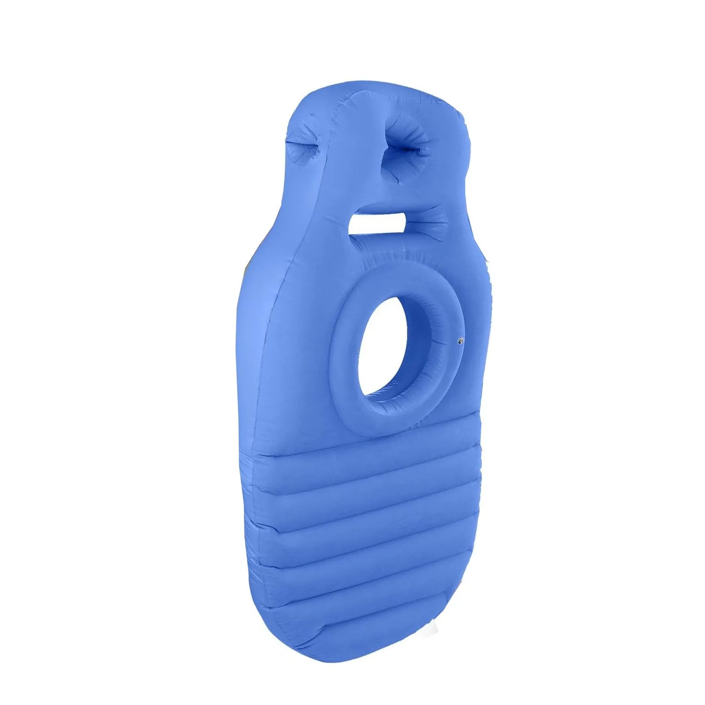 Inflatable Mattress Pregnancy Pillow O-type Yoga Mat With Belly Hole Best For Prone Sleepers （Need to inflate by oneself）