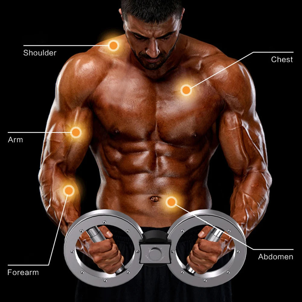 Burn Machine Grip Strength Trainer 8 Pounds Resistance Adjustable Forearm Exerciser Arm Strengthener for Fitness Workout Boxing