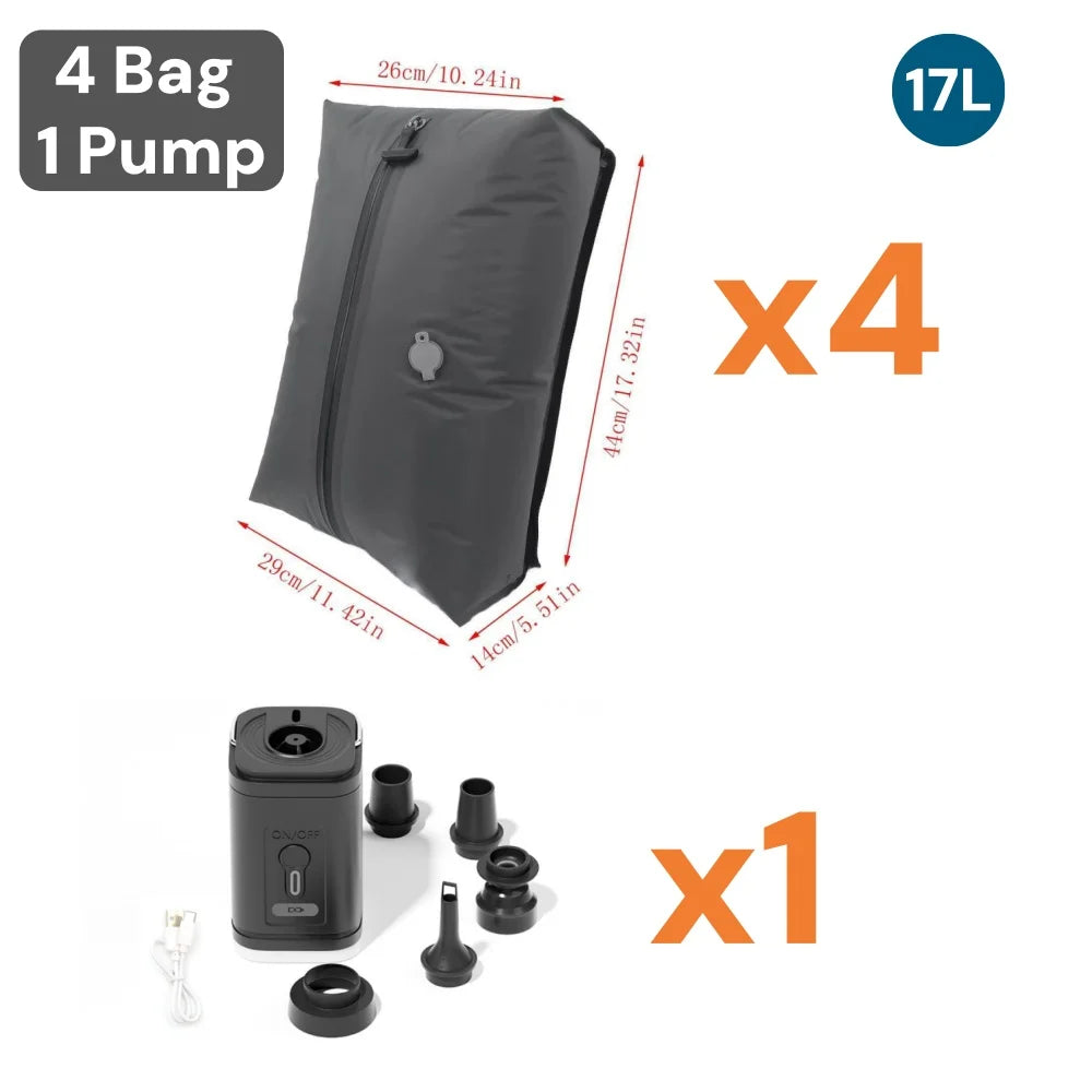 Vacuum Storage Bags Empty Bags for Clothes vacuum bag Compression pack vacumed Travel clothes bag air suction storage bag