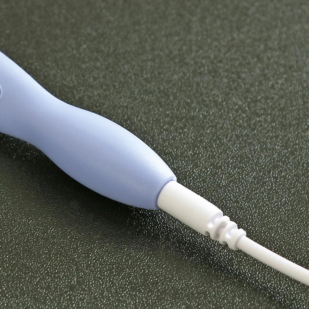 9 in 1 USB Light Up Crochet Hooks Handmade Knitting Needles LED Sewing Tools Set DIY Weaving Sweater Tool Kit Sewing Accessories