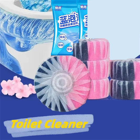 New Automatic Toilet Bowl Cleaner Effervescent Tablet Bathroom  Freshener Deodorization Stain Remover House Supplies