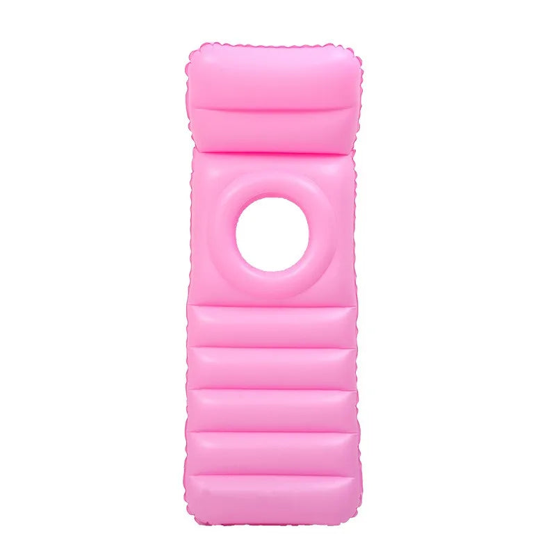 Pvc Women Inflatable Mat Mattress Pillow Sleeping Mat Float with Hole for Tummy Say Goodbye to Pregnancy Related Aches and Pains