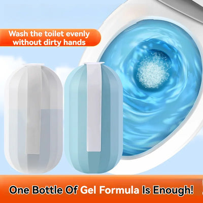 5-Pack Automatic Toilet Bowl Cleaner - Modern Design, Removes Stains & Odors, Natural Floral & Lemon Scents, Easy Installation