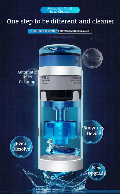 Toilet Bowl Cleaner Automatic Toilet Bowl Cleaner Disinfecting Deodorizing Household Descaling