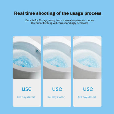 Automatic Bathroom Toilet Tank Cleaner With Ocean Scent Cute Dinosaur-Shaped Toilet Bowl Cleaner Bottle Bathroom Cleaning Supply