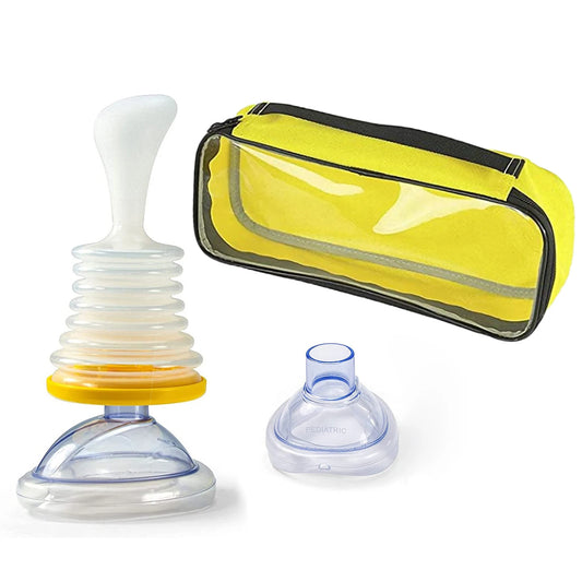 4pcs/3pcs First Aid Kit Choking Device Adults & Children Home Asphyxia Rescue Device Anti Suffocaation 2 Size Choking Rescue Kit