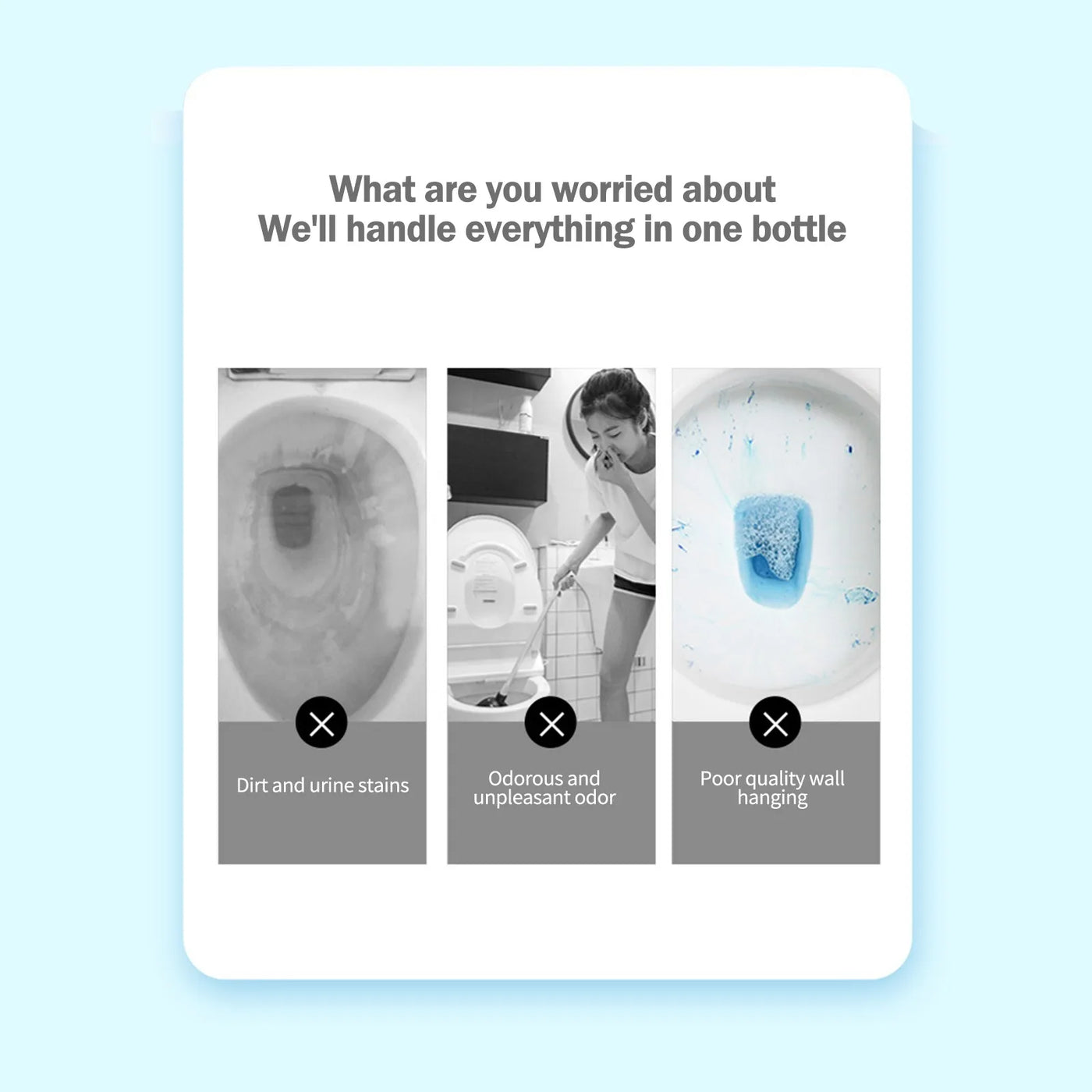 Automatic Bathroom Toilet Tank Cleaner With Ocean Scent Cute Dinosaur-Shaped Toilet Bowl Cleaner Bottle Bathroom Cleaning Supply