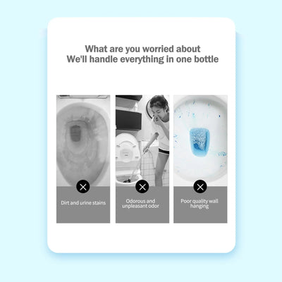 Automatic Bathroom Toilet Tank Cleaner With Ocean Scent Cute Dinosaur-Shaped Toilet Bowl Cleaner Bottle Bathroom Cleaning Supply