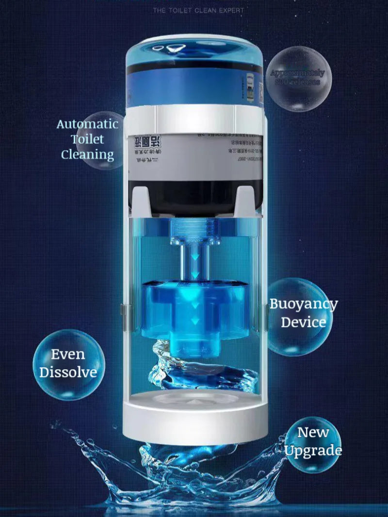 Toilet Bowl Cleaner Automatic Toilet Bowl Cleaner Disinfecting Deodorizing Household Descaling
