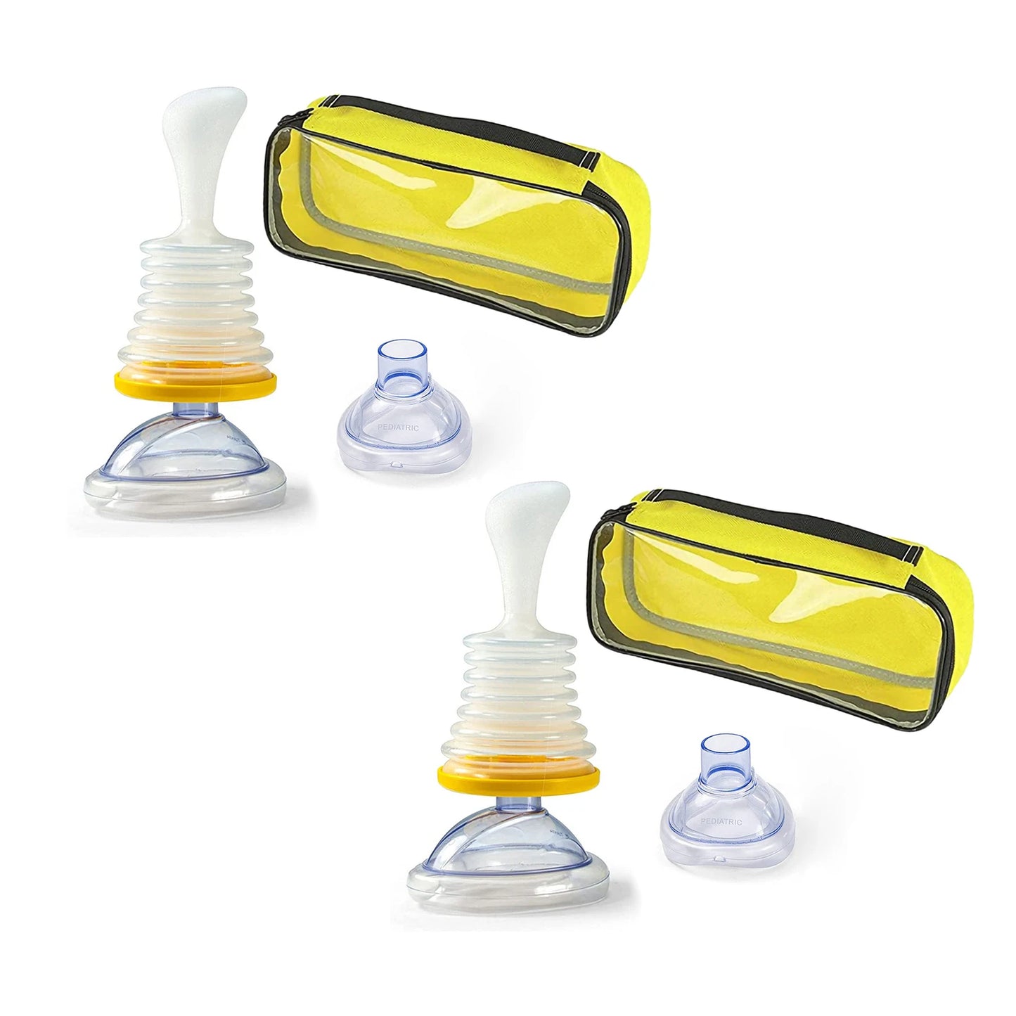 4pcs/3pcs First Aid Kit Choking Device Adults & Children Home Asphyxia Rescue Device Anti Suffocaation 2 Size Choking Rescue Kit