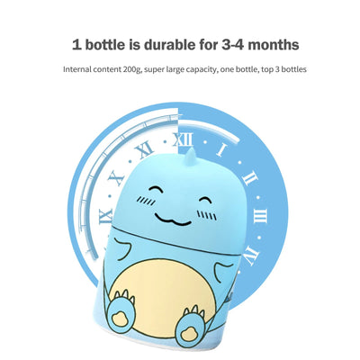 Automatic Bathroom Toilet Tank Cleaner With Ocean Scent Cute Dinosaur-Shaped Toilet Bowl Cleaner Bottle Bathroom Cleaning Supply