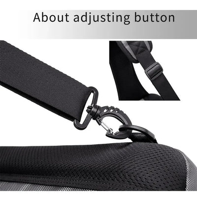 Men Fashion Anti-theft Lock Multifunction Shoulder Bags USB Charging Sling Crossbody Travel Messenger Chest Bag Pack For Male