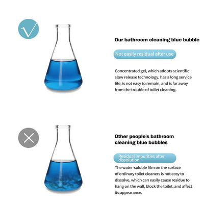 Automatic Bathroom Toilet Tank Cleaner With Ocean Scent Cute Dinosaur-Shaped Toilet Bowl Cleaner Bottle Bathroom Cleaning Supply