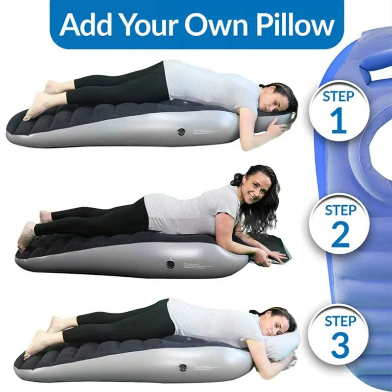 Inflatable Mattress for Pregnant Women Yoga Mat For Pregnant Women Inflatable Mat Mattress Inflatable Maternity Pillow O-shaped