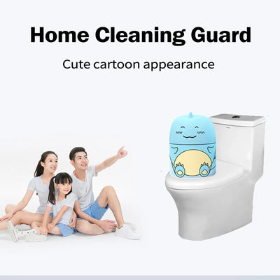 Automatic Bathroom Toilet Tank Cleaner With Ocean Scent Cute Dinosaur-Shaped Toilet Bowl Cleaner Bottle Bathroom Cleaning Supply