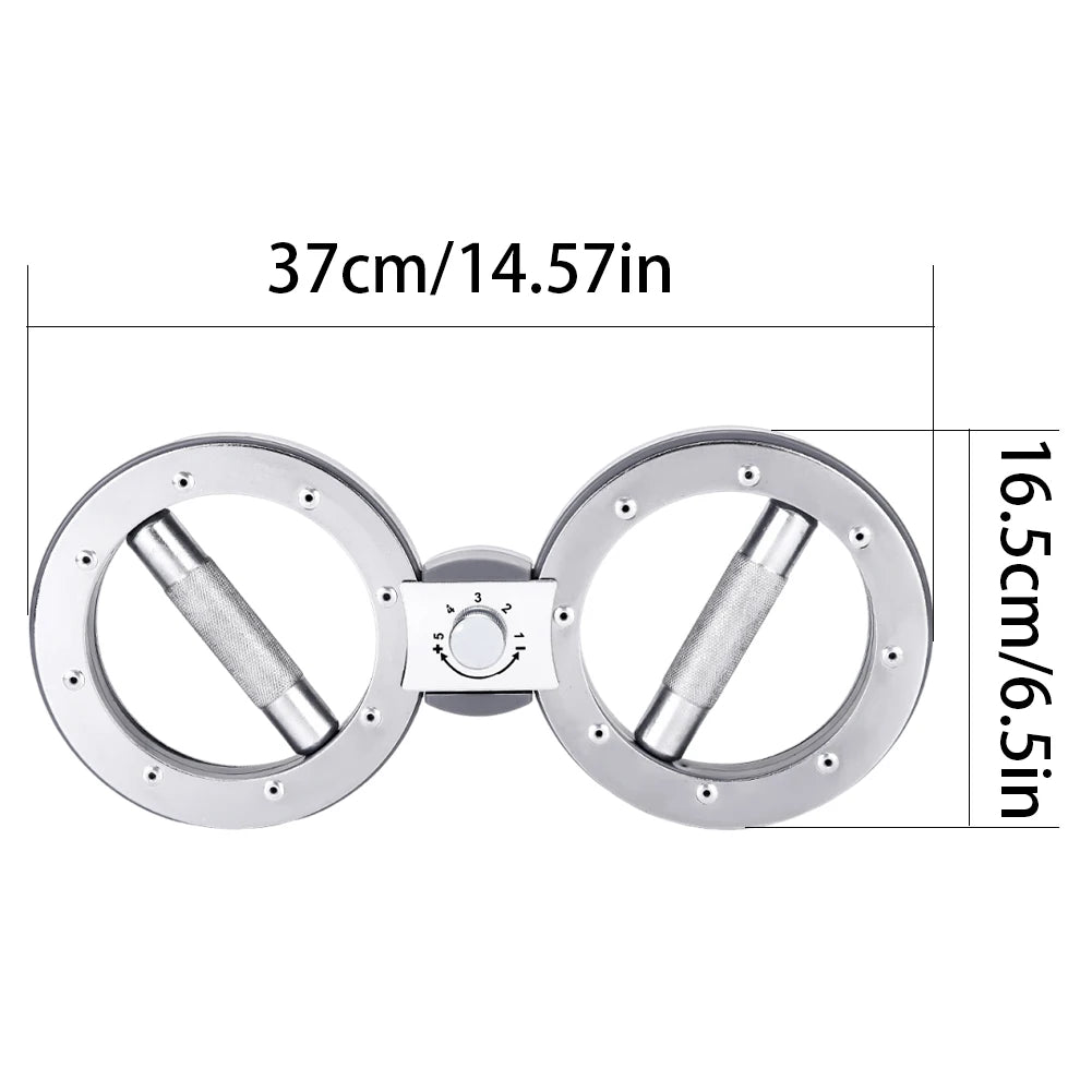 Burn Machine Resistance Adjustable Arm Workout Equipment Grip Strength Trainer for Home and Gym Workouts and Rehabilitation