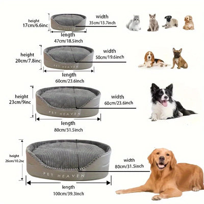 Extra Large Pet Bed Dog Bed Cooling pet bed bed For Small Medium Large Dogs Pet Mat Winter Indoor outdoor use Warm
