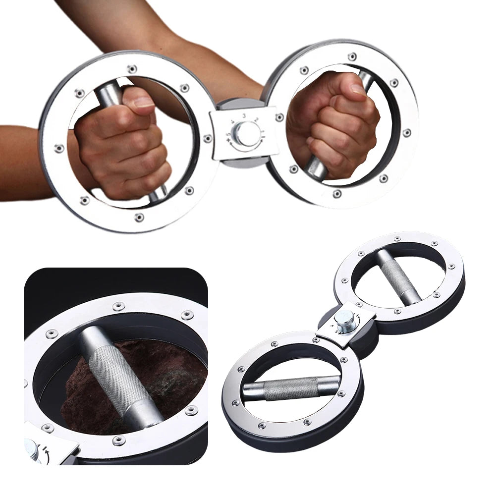 Burn Machine Resistance Adjustable Arm Workout Equipment Grip Strength Trainer for Home and Gym Workouts and Rehabilitation