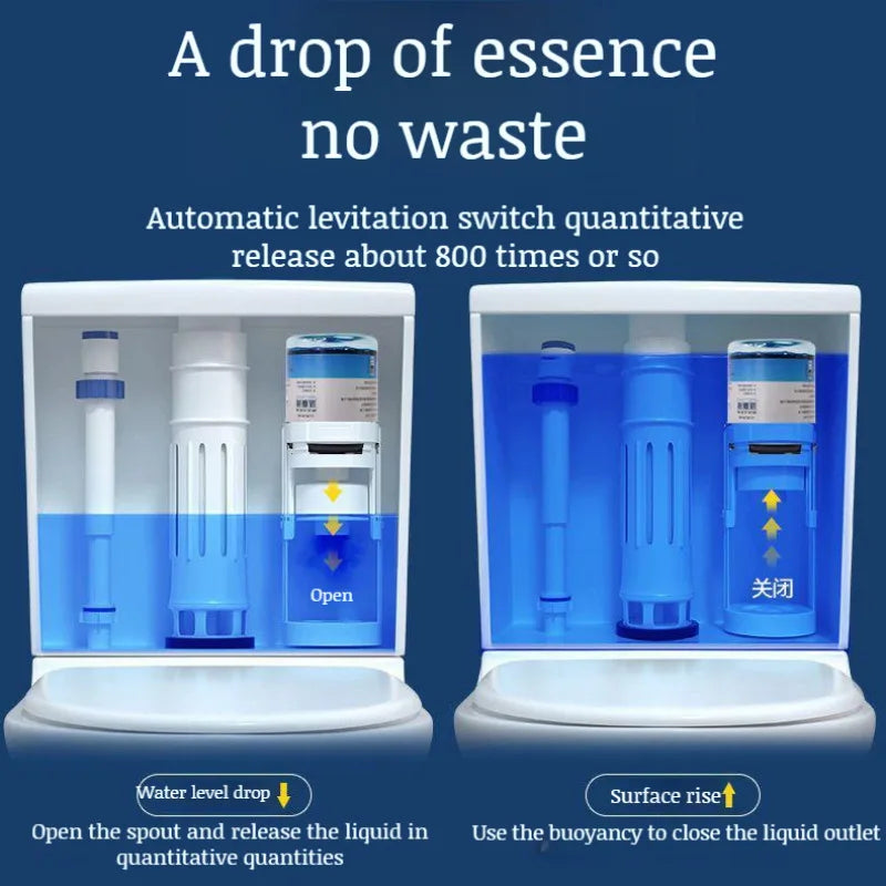 Toilet Bowl Cleaner Automatic Toilet Bowl Cleaner Disinfecting Deodorizing Household Descaling