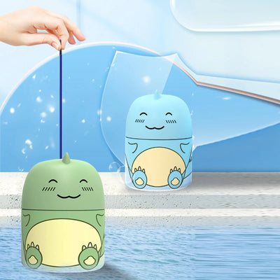 Automatic Bathroom Toilet Tank Cleaner With Ocean Scent Cute Dinosaur-Shaped Toilet Bowl Cleaner Bottle Bathroom Cleaning Supply