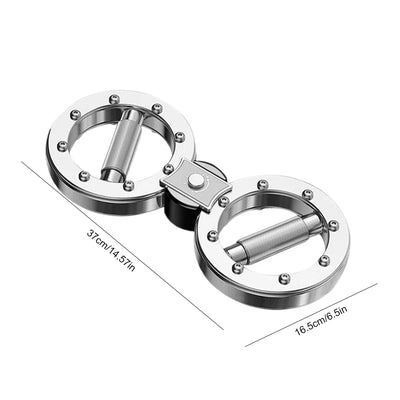 Burn Machine Grip Strength Trainer 8 Pounds Resistance Adjustable Forearm Exerciser Arm Strengthener for Fitness Workout Boxing