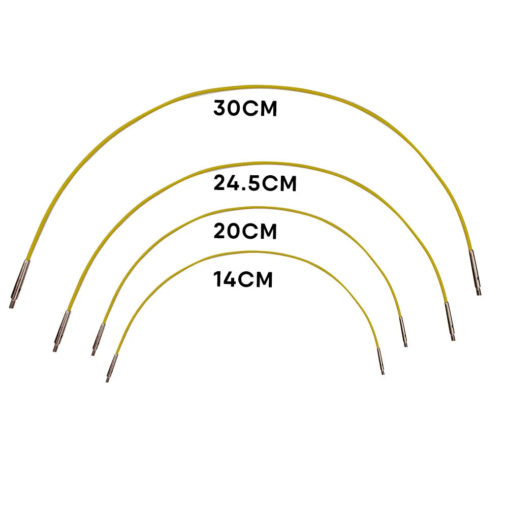 Knitting Needles Removable Ebony Wood 1 Set Crochet Hooks Needles Handmade Crafts Comfortable Grip for DIY Scarves Gloves