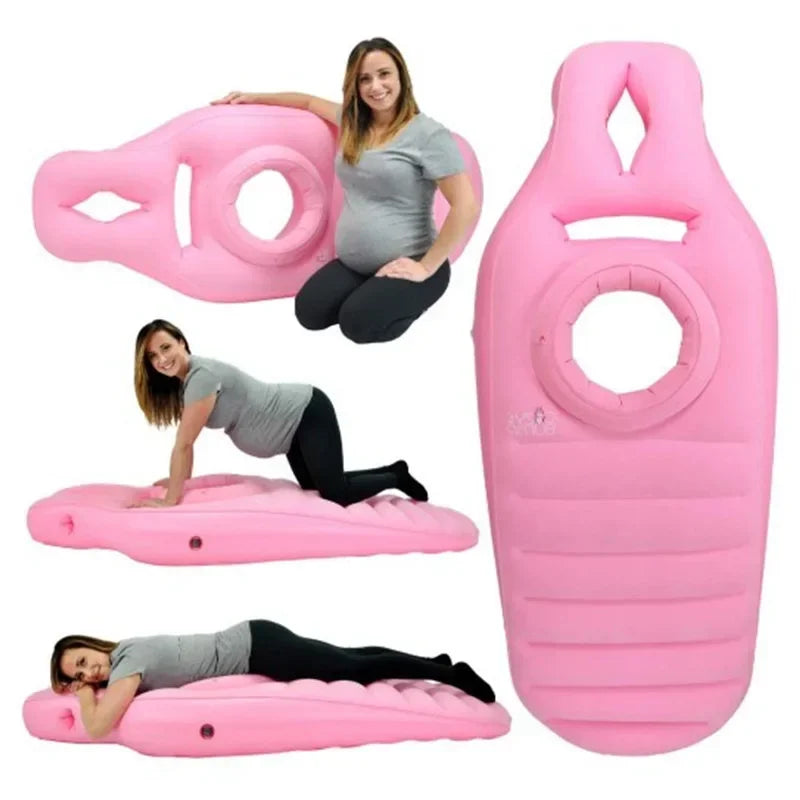 1pcs Pregnancy Maternity Bed Inflatable Pregnancy Pillow Yoga Mat for Pregnant Women Inflatable Mat Mattress Pillow Sleeping Mat