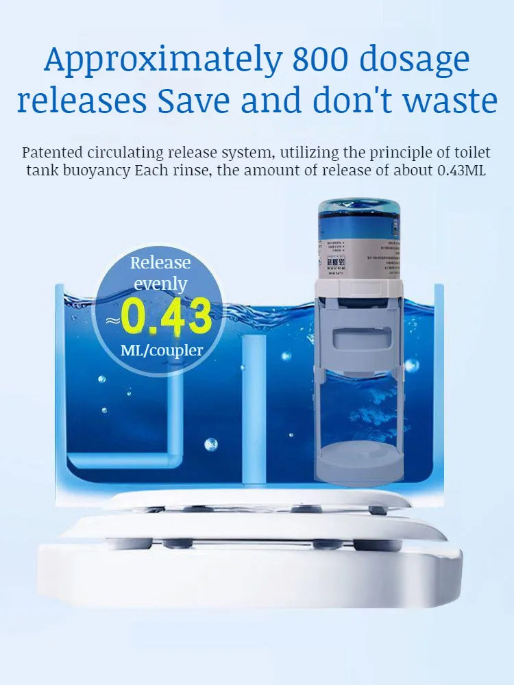 Toilet Bowl Cleaner Automatic Toilet Bowl Cleaner Disinfecting Deodorizing Household Descaling