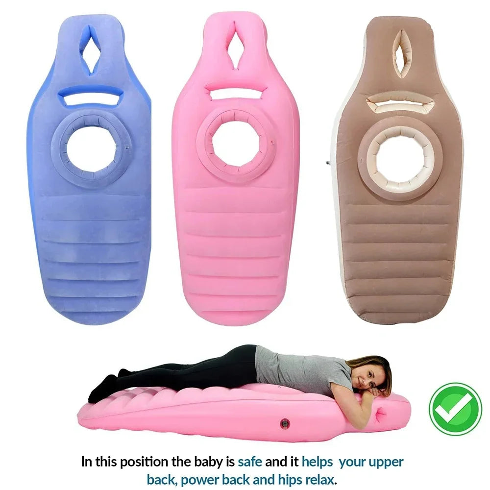 1pcs Pregnancy Maternity Bed Inflatable Pregnancy Pillow Yoga Mat for Pregnant Women Inflatable Mat Mattress Pillow Sleeping Mat