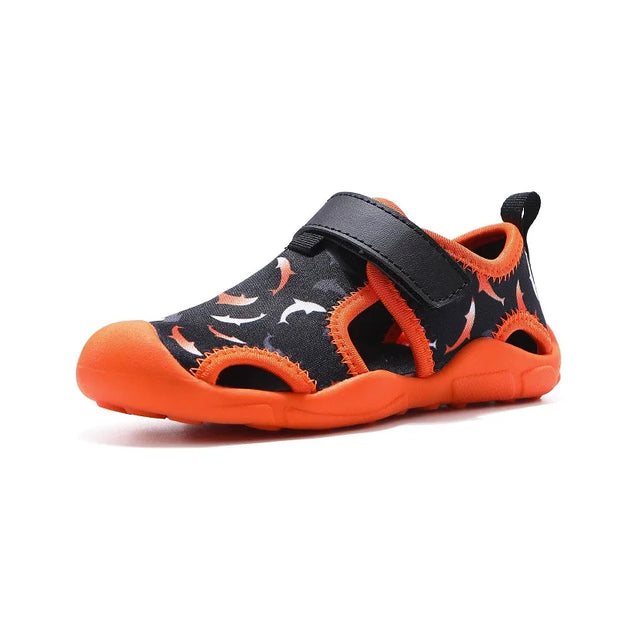Kids Sandals Girl Children'S Fashion Comfortable Breathable Netcloth Casual Shoes Boys Water Sports Children'S Beach Shoes
